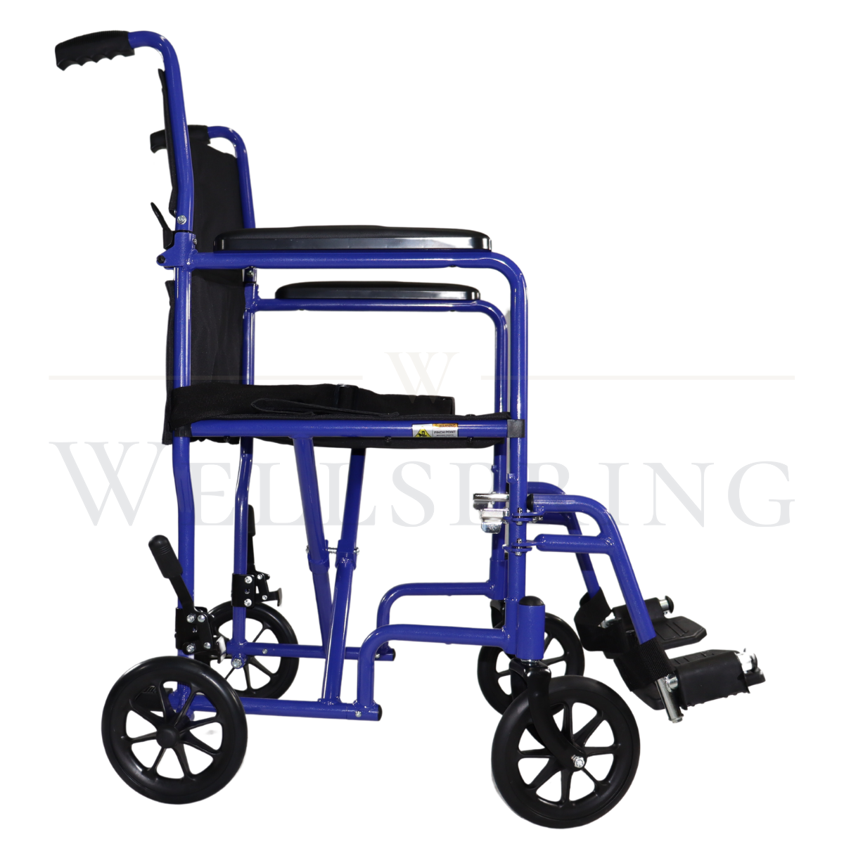 Silla de ruedas de traslado super ligera de aluminio