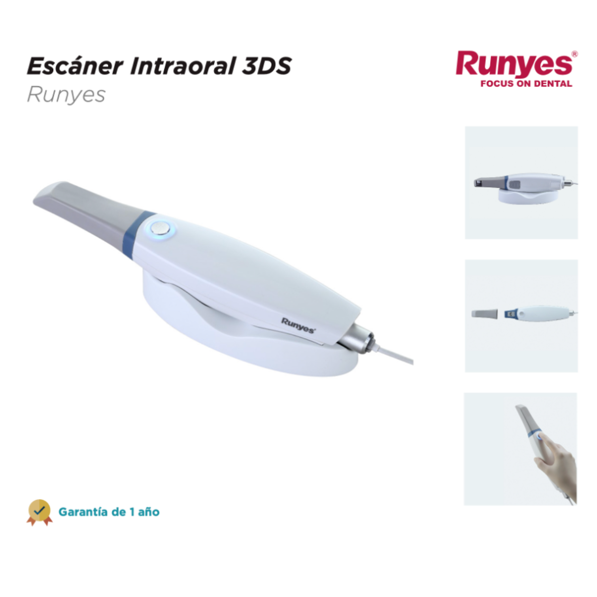 Scanner Escaner Intraoral Dental Runyes 3ds