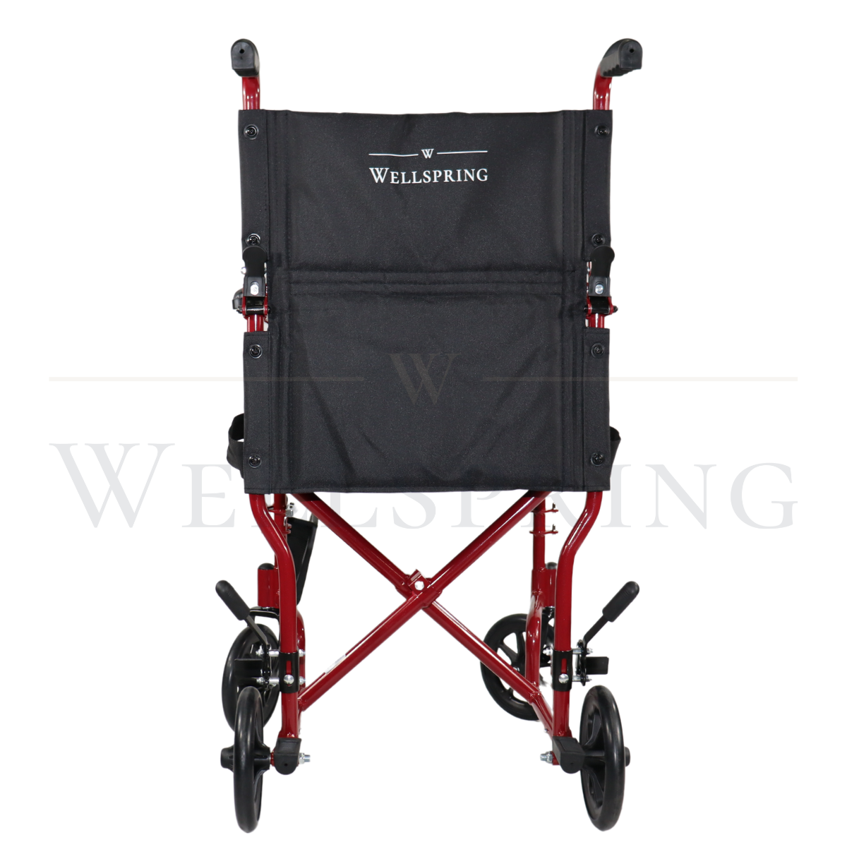Silla de ruedas de traslado super ligera de aluminio