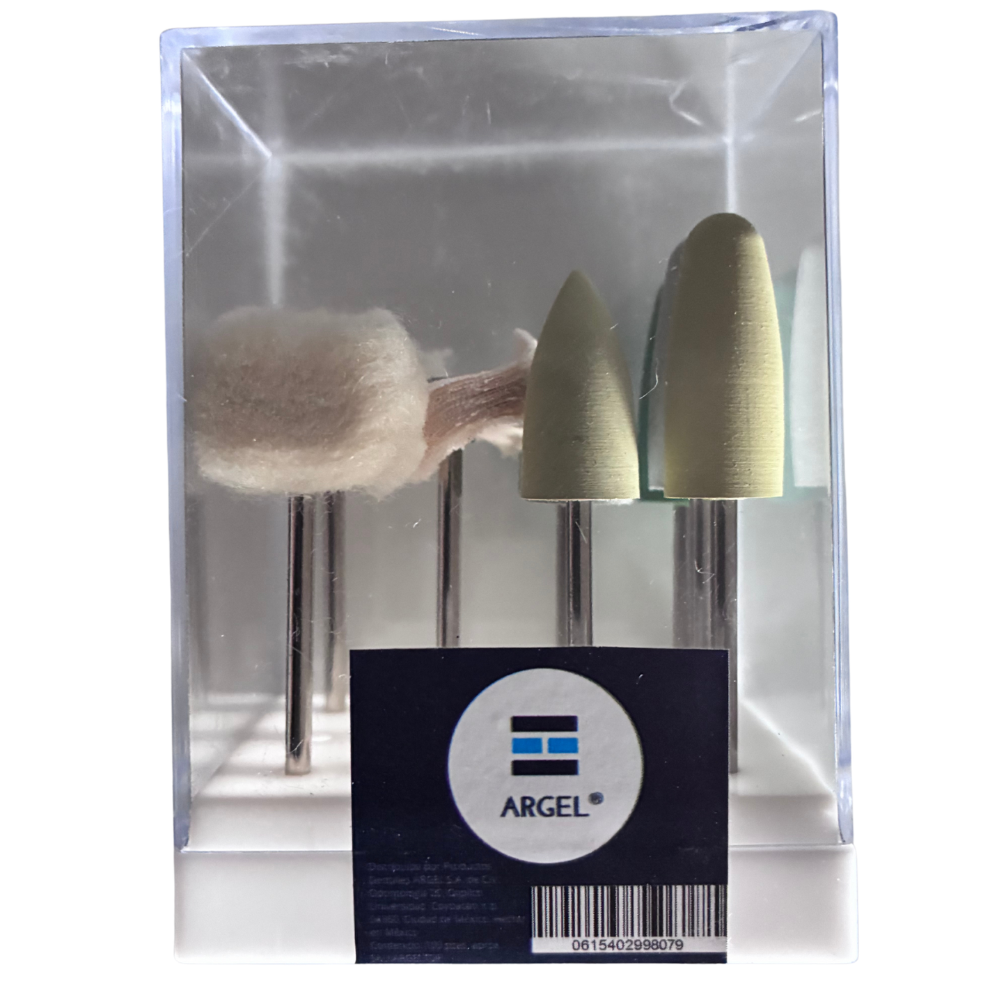 Kit De Pulido Dental Para Acrilico Marca Argel