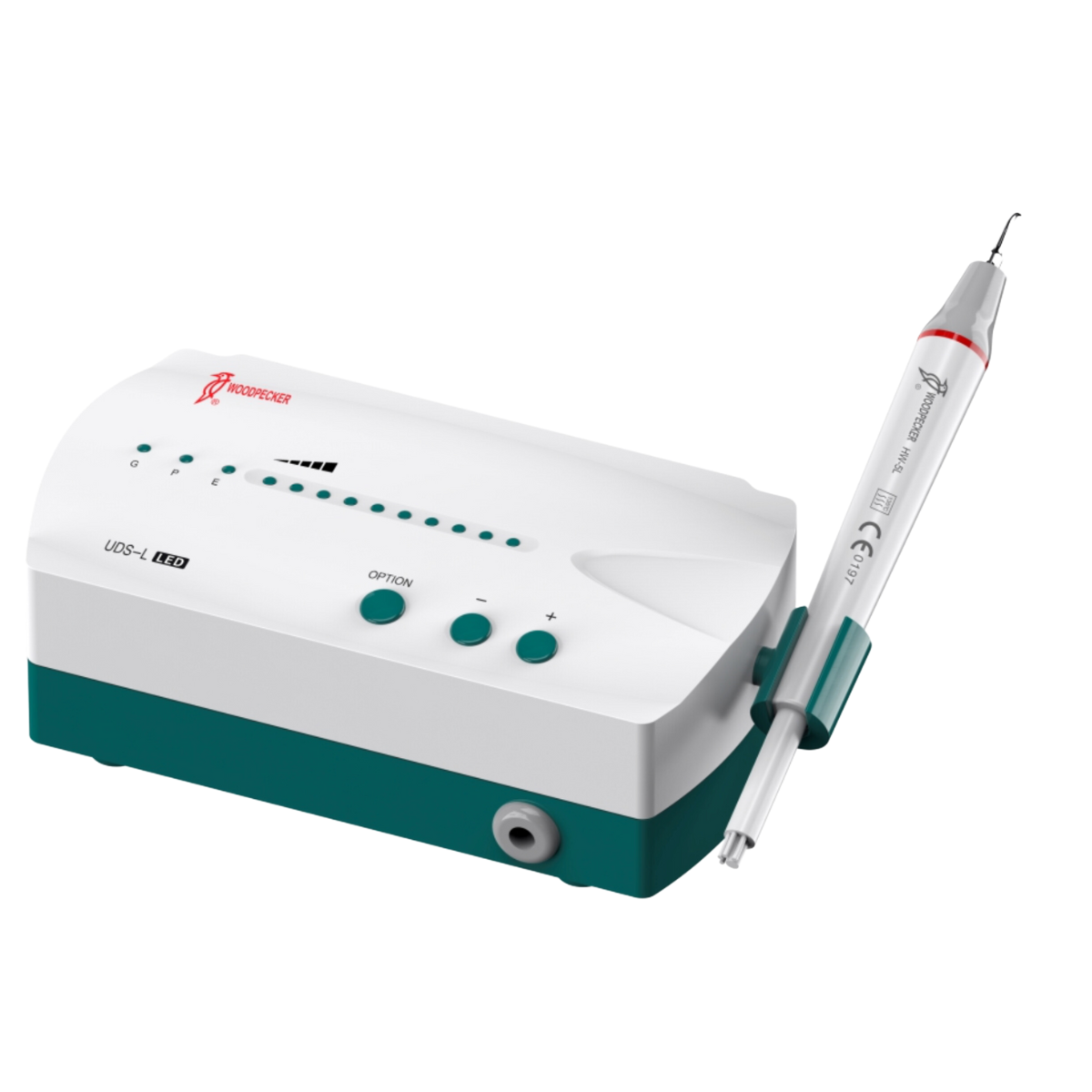 Escariador Ultrasonico Woodpecker Uds-L Con Bomba de Agua y Luz Led Para Endodoncia