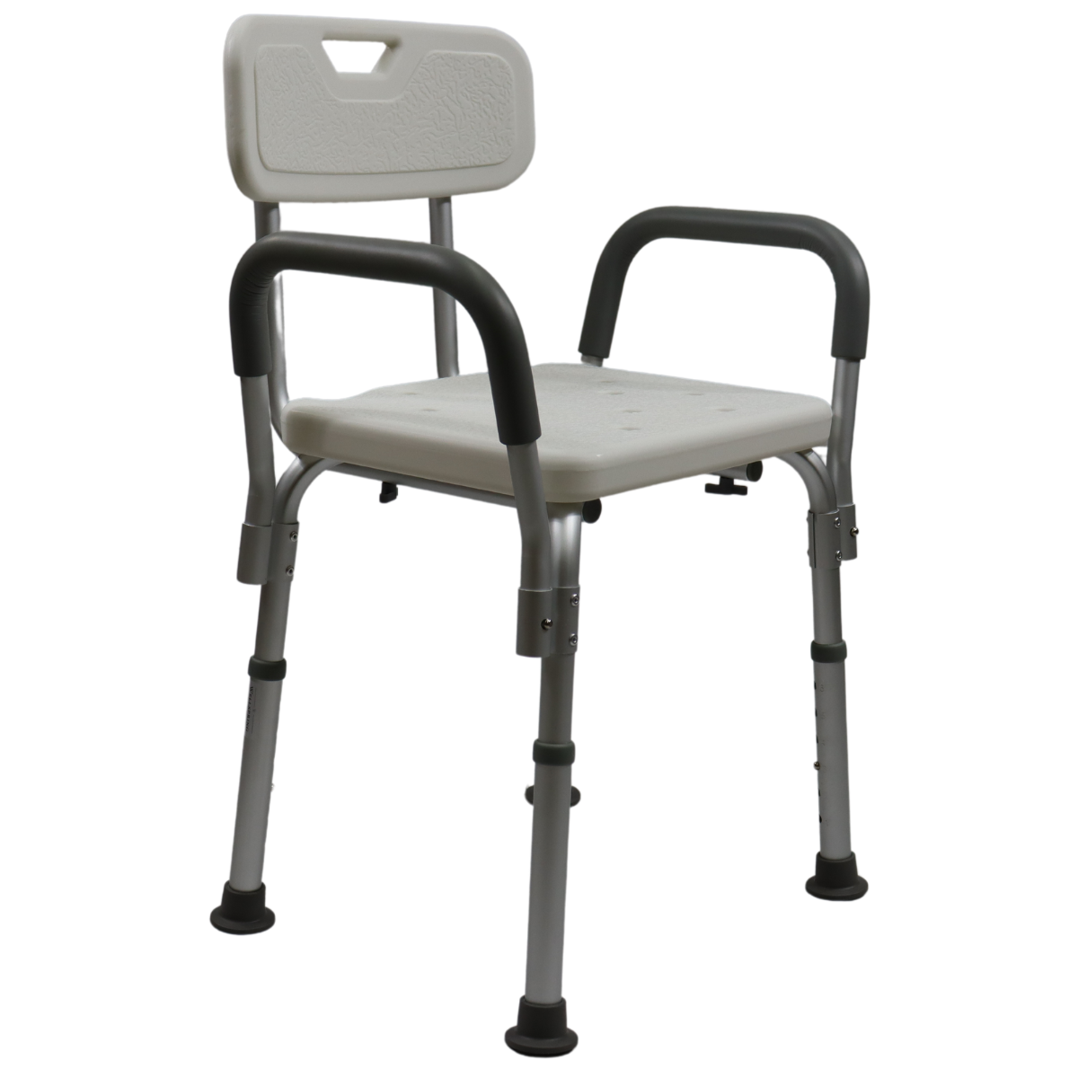 Silla De Ducha Y Baño Con Asiento Y Respaldo Resistente De Aluminio
