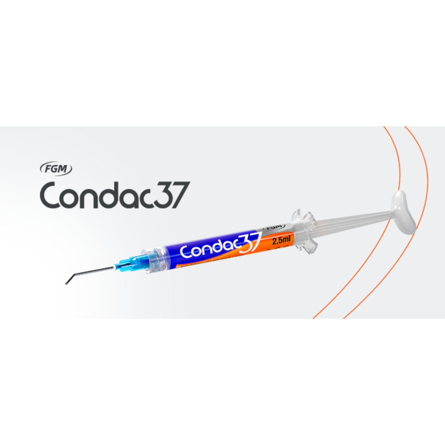 Grabador Esmalte Fosforico Condac Al 37%, Kit de 3 Jeringas de 2.5grs Marca FGM