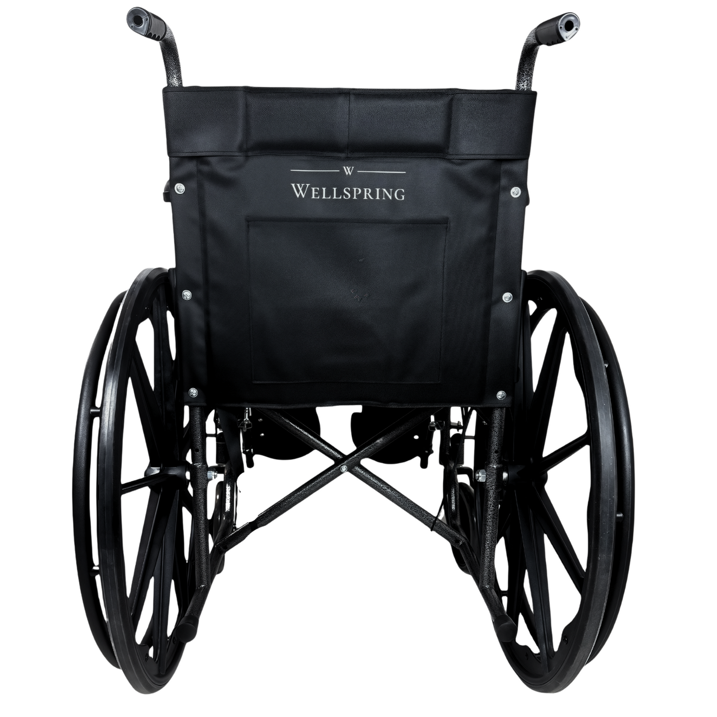 Silla De Ruedas Con Elevapiernas, Llantas Solidas y Desanca Brazos Fijos WS-2203 ELR