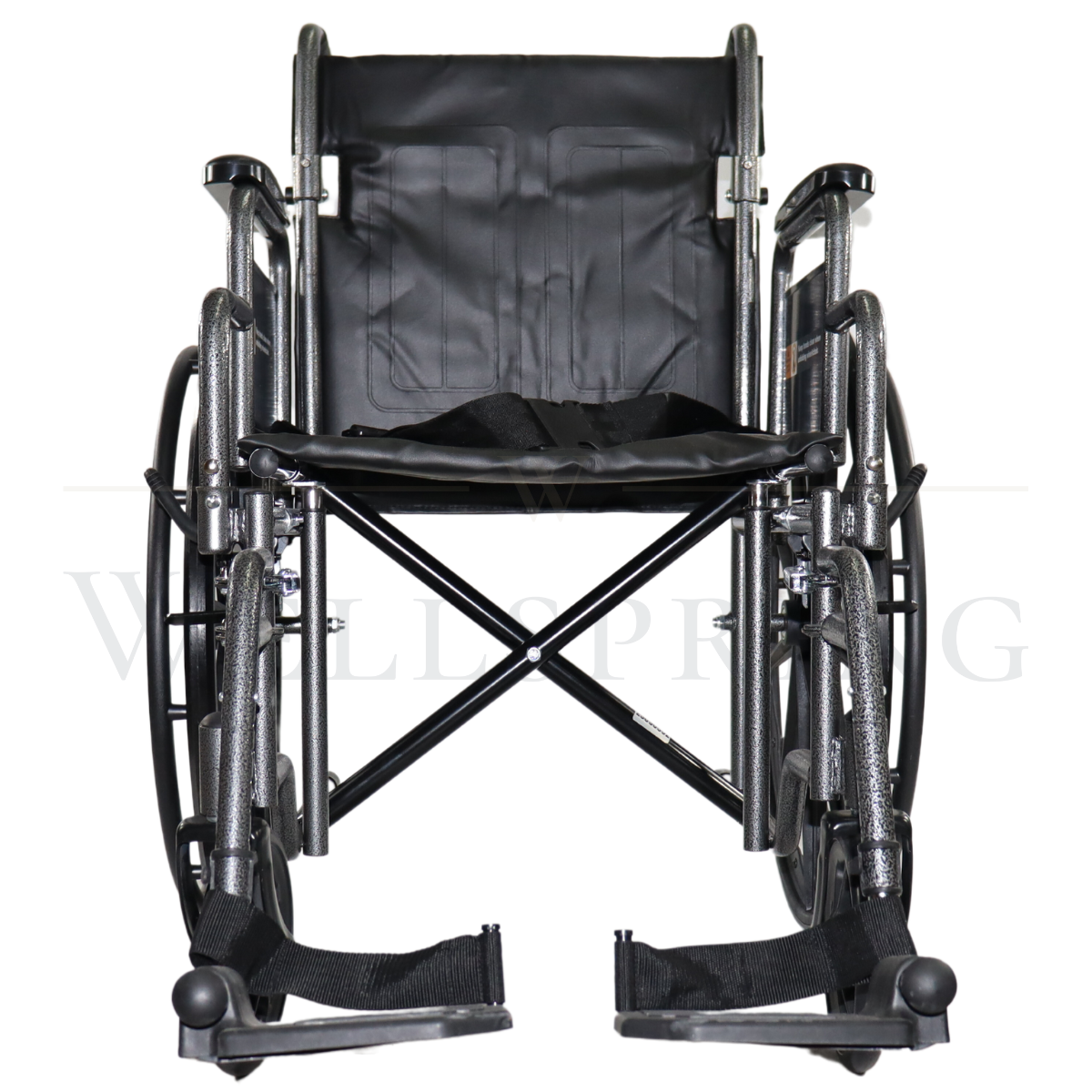 Silla De Ruedas Premium Marca Wellspring, Estribo y Descansa brazos Desmontables