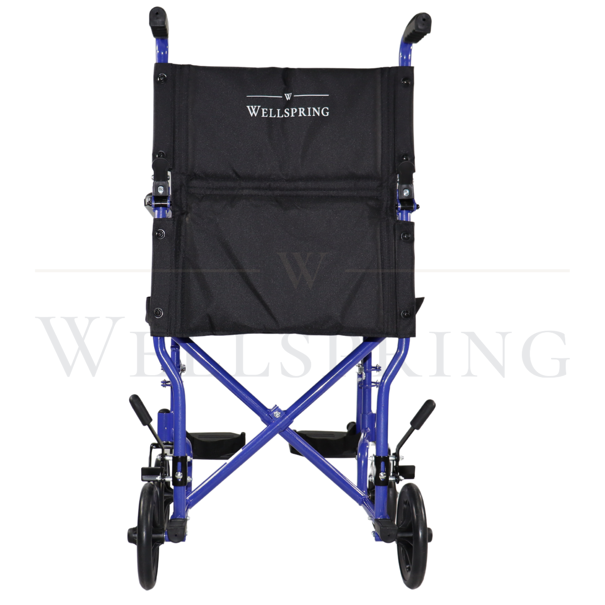 Silla de ruedas de traslado super ligera de aluminio