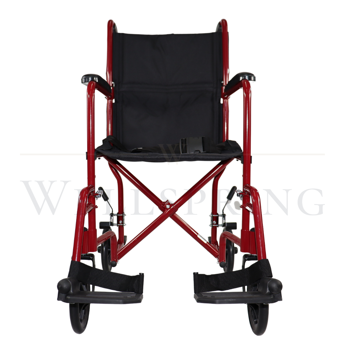 Silla de ruedas de traslado super ligera de aluminio