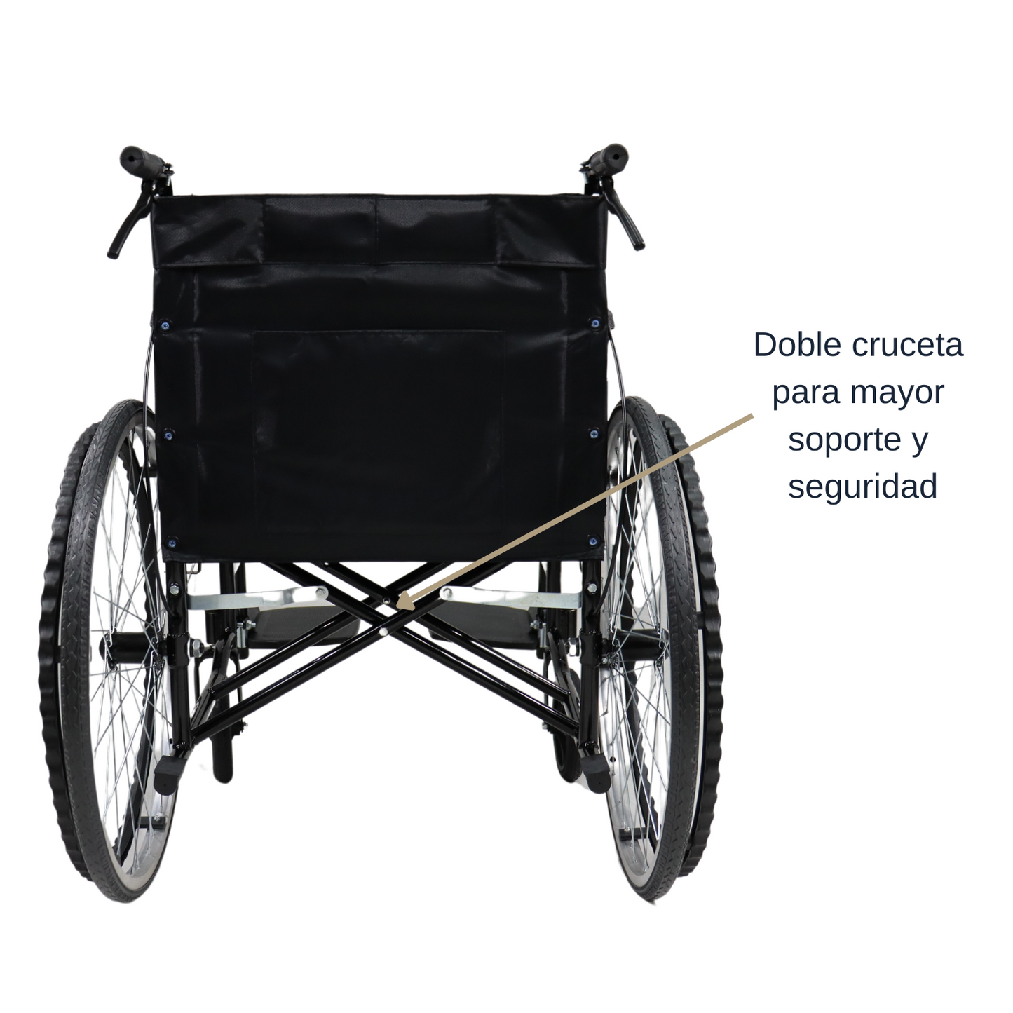 Silla de ruedas económica rin rayos QY-24