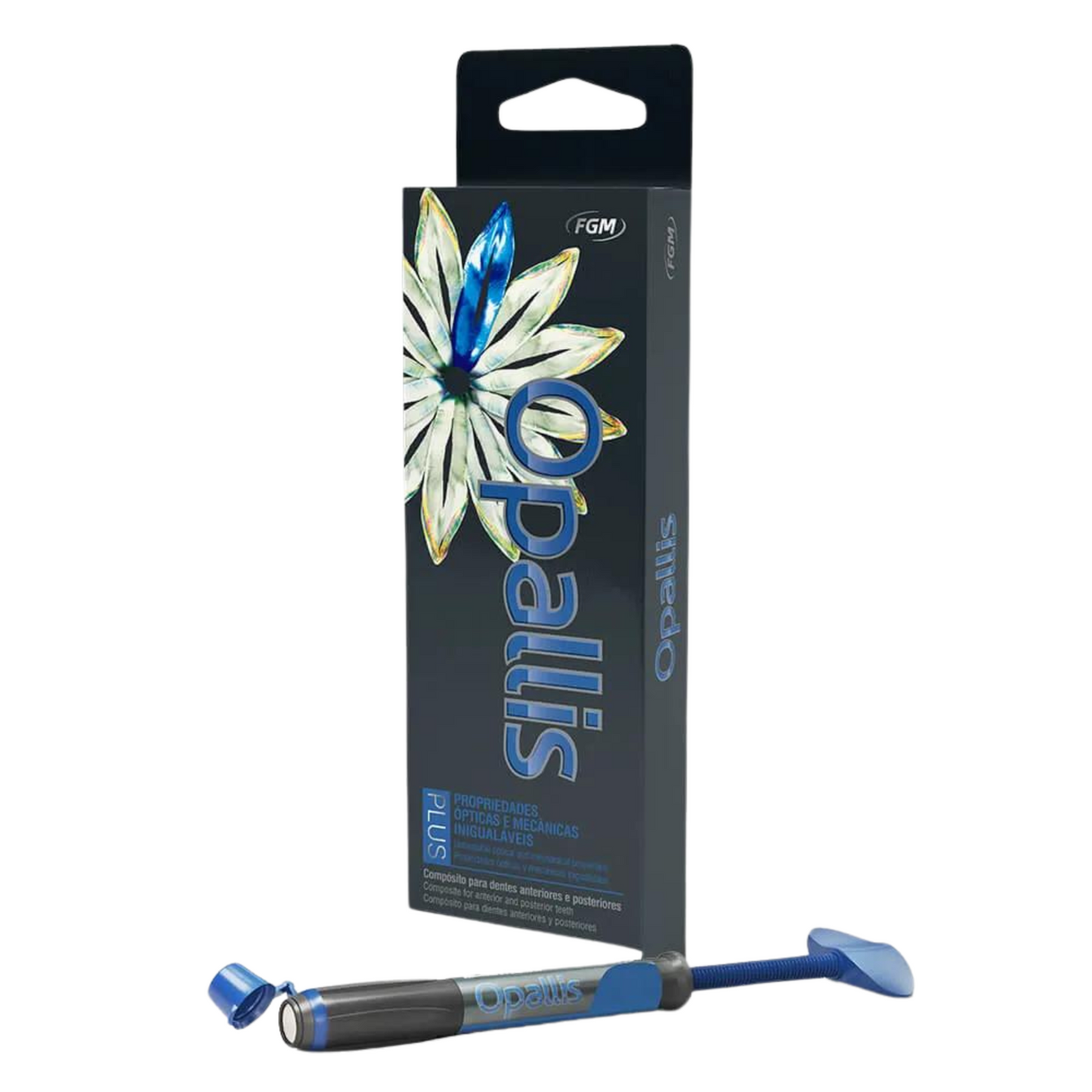 Kit De Resina Dental Opallis Fgm 5 Jeringas + 1 Adhesivo Ambar 4 ML
