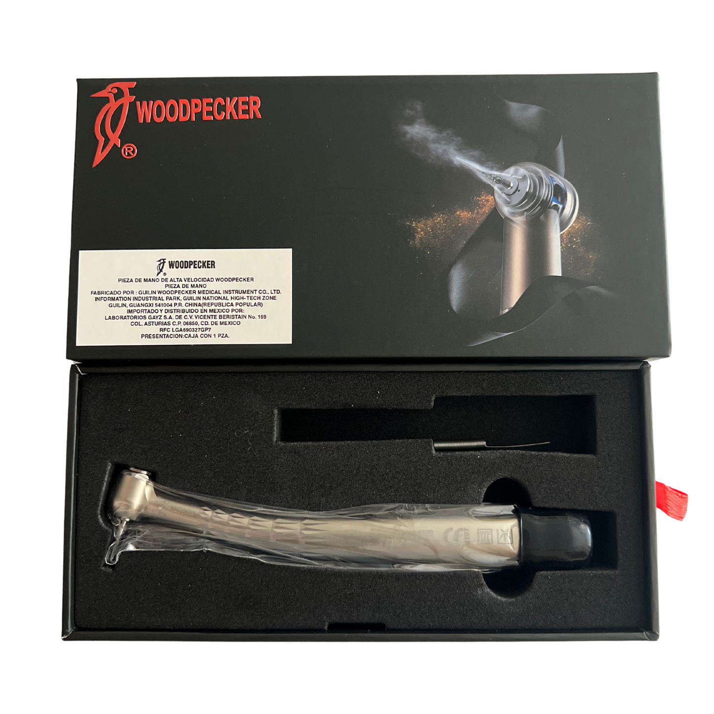 Pieza De Mano Dental Alta Velocidad Push Button Woodpecker