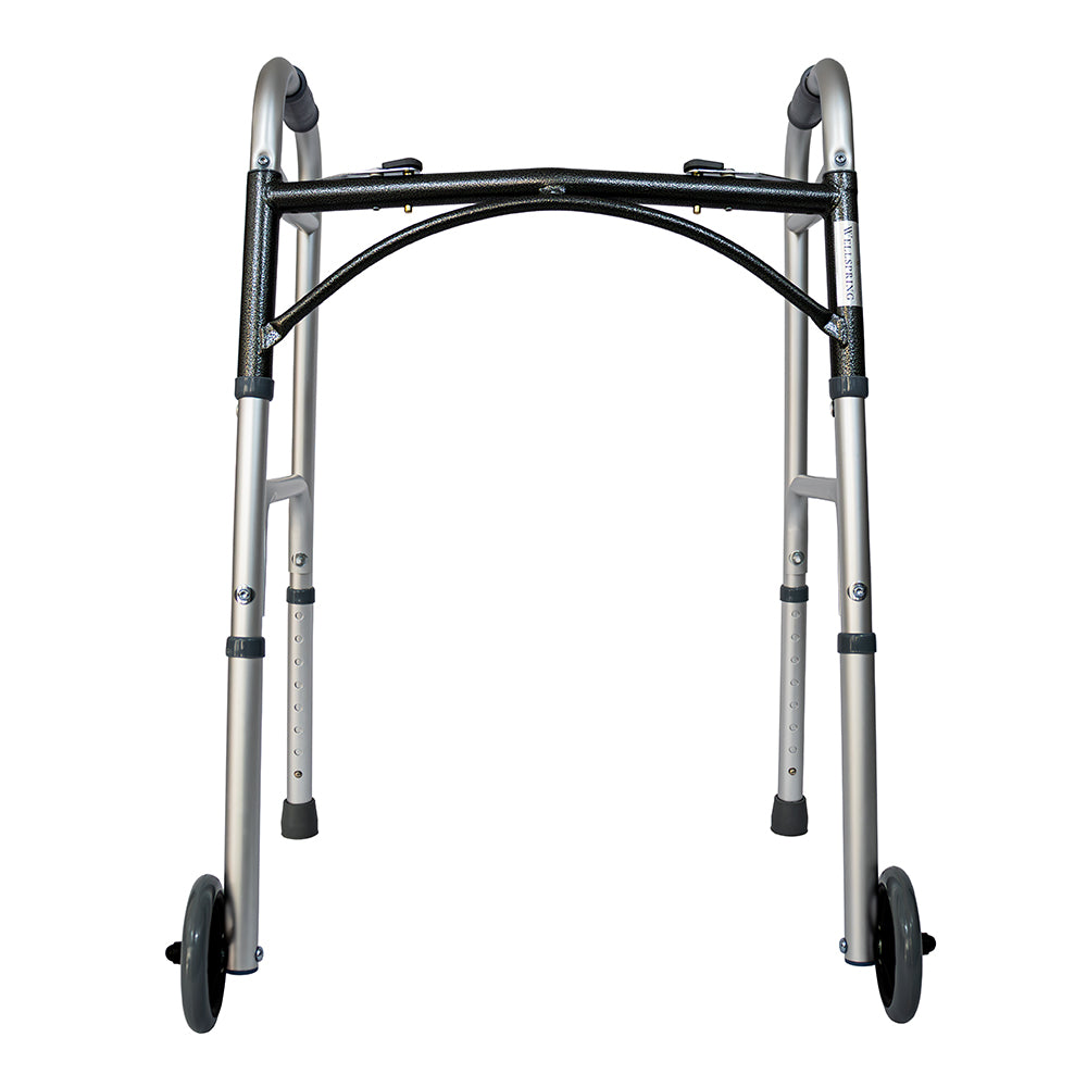 Andadera De Aluminio Con Ruedas Plegable Premium
