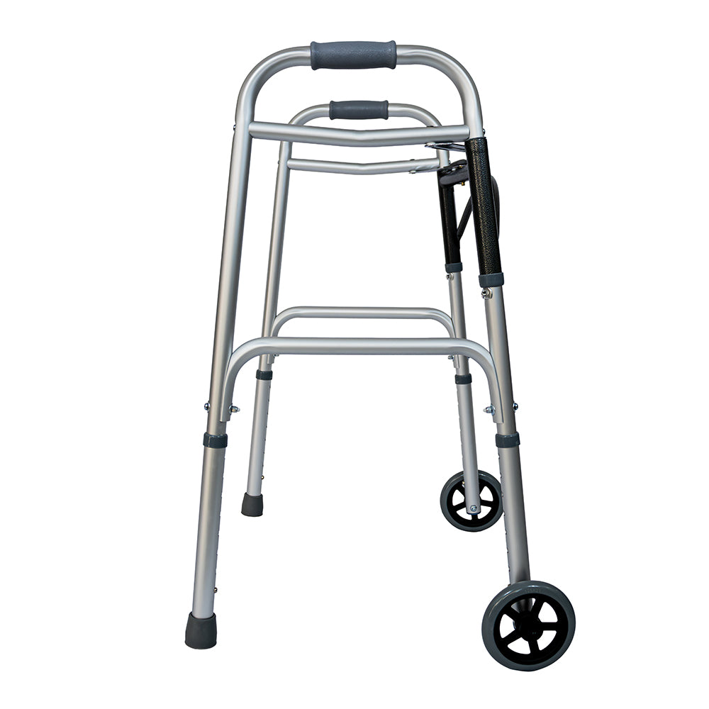 Andadera De Aluminio Con Ruedas Plegable Premium