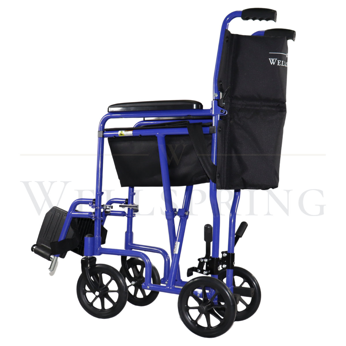 Silla de ruedas de traslado super ligera de aluminio
