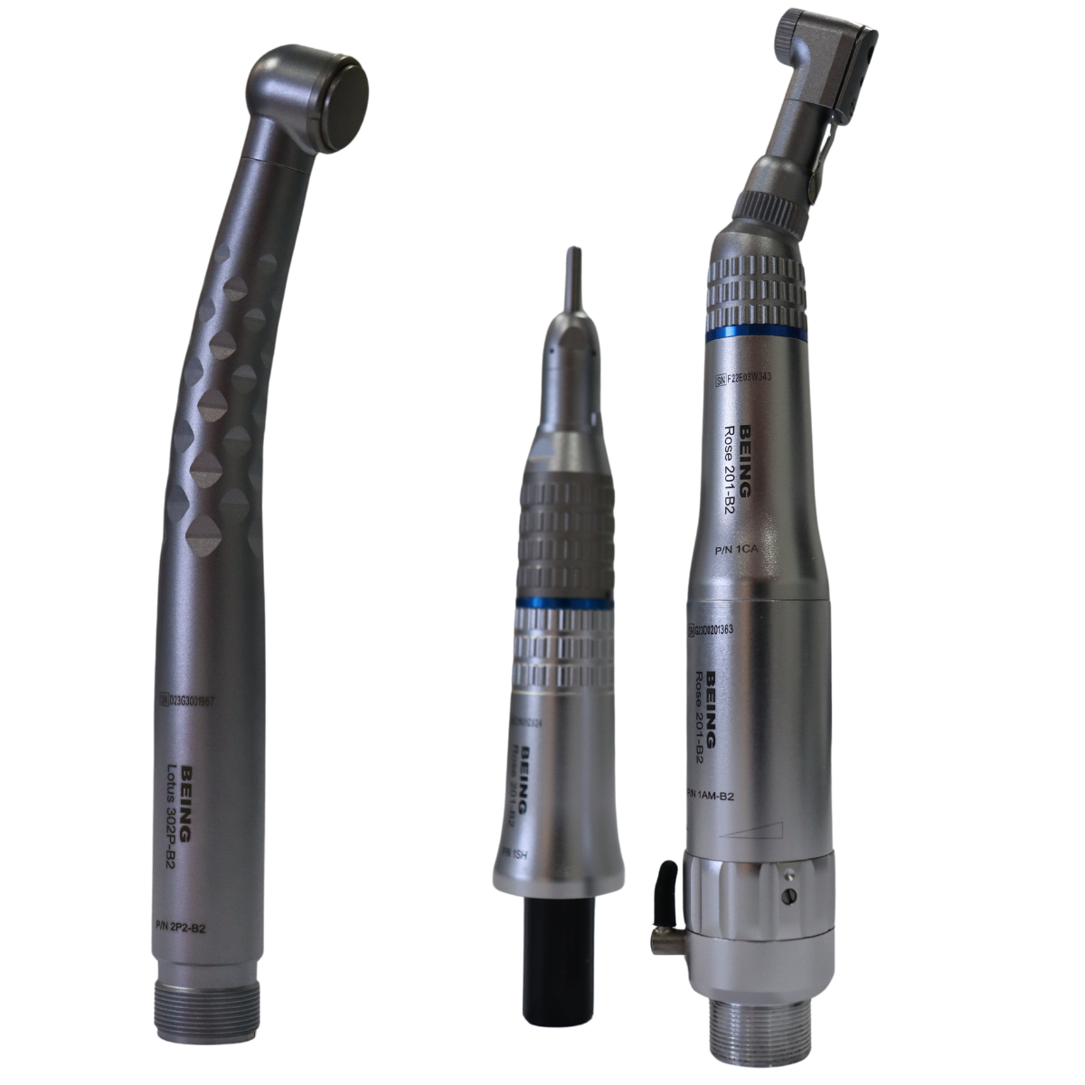 Kit Dental Pieza De Mano Alta Y Baja Velocidad Y Contrangulo