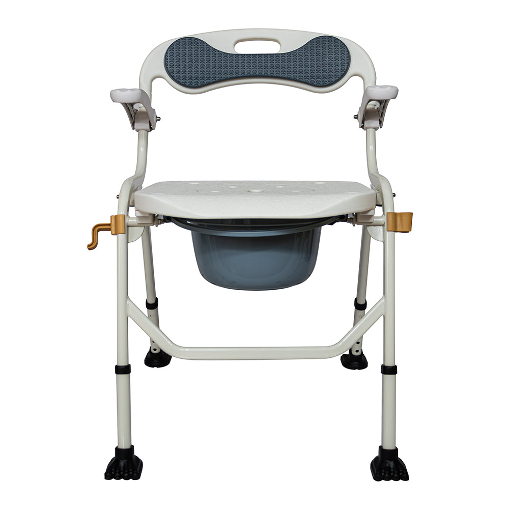 Silla Cómodo 3 En 1 Pagable Para Baño Y Ducha, Aumento De Wc