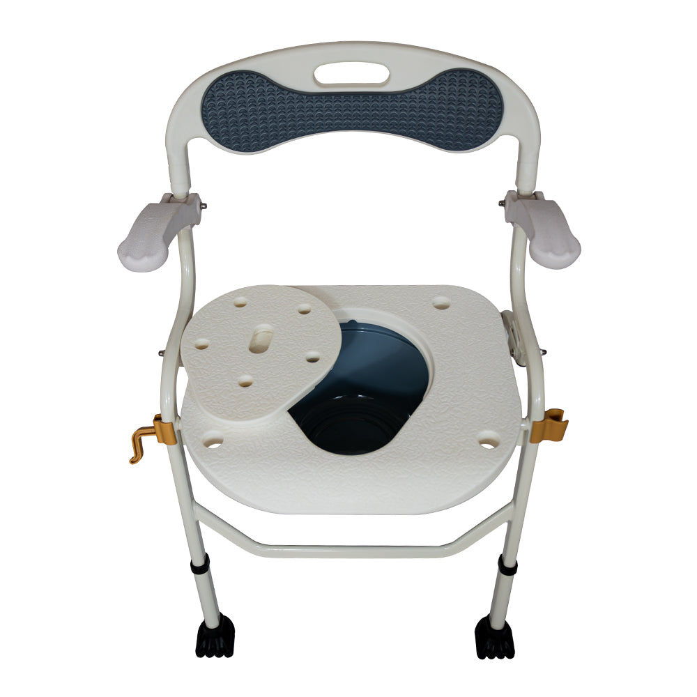 Silla Cómodo 3 En 1 Pagable Para Baño Y Ducha, Aumento De Wc