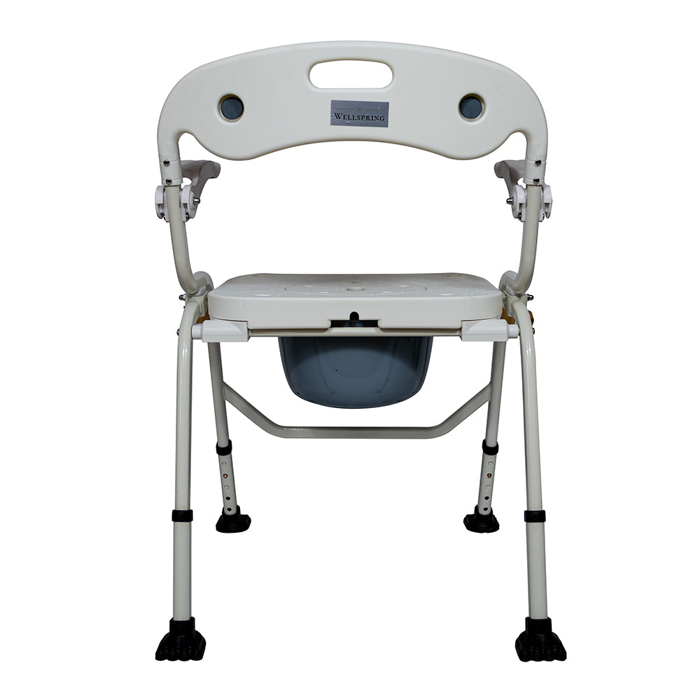 Silla Cómodo 3 En 1 Pagable Para Baño Y Ducha, Aumento De Wc