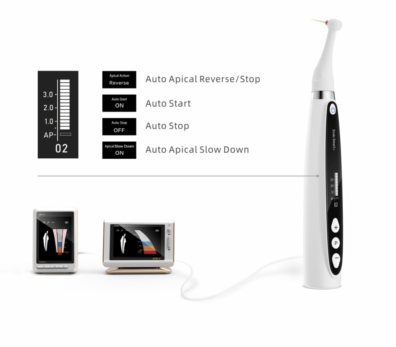 Motor Para Endodoncia Inalambrico Woodpecker Endo-Smart Plus