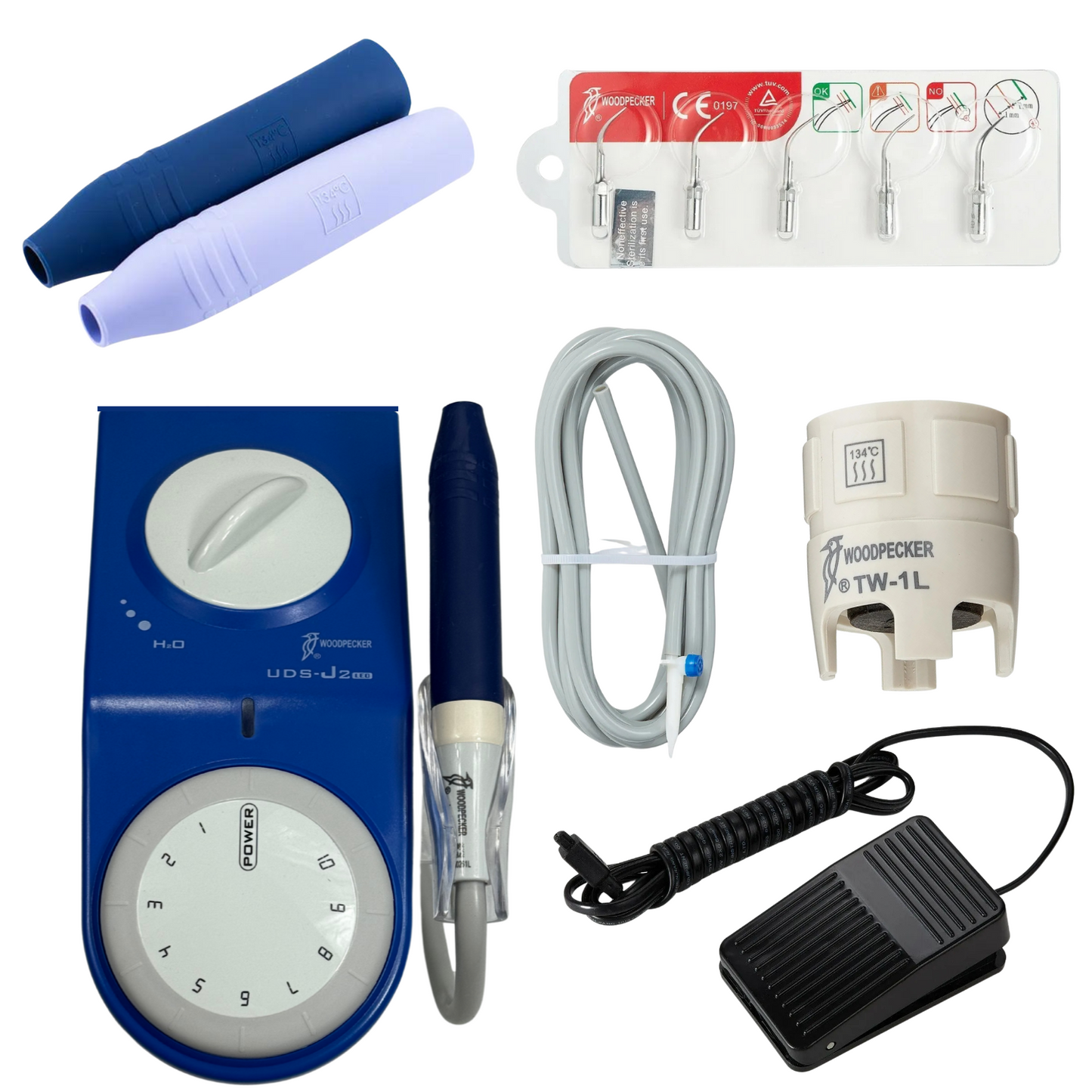 Escariador Cavitron Ultrasónico Woodpecker Scaler Uds-J2 Led