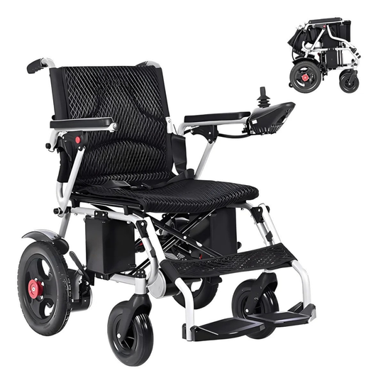 Silla De Ruedas Eléctrica 2x250w Motor Compacta Alcance 15km