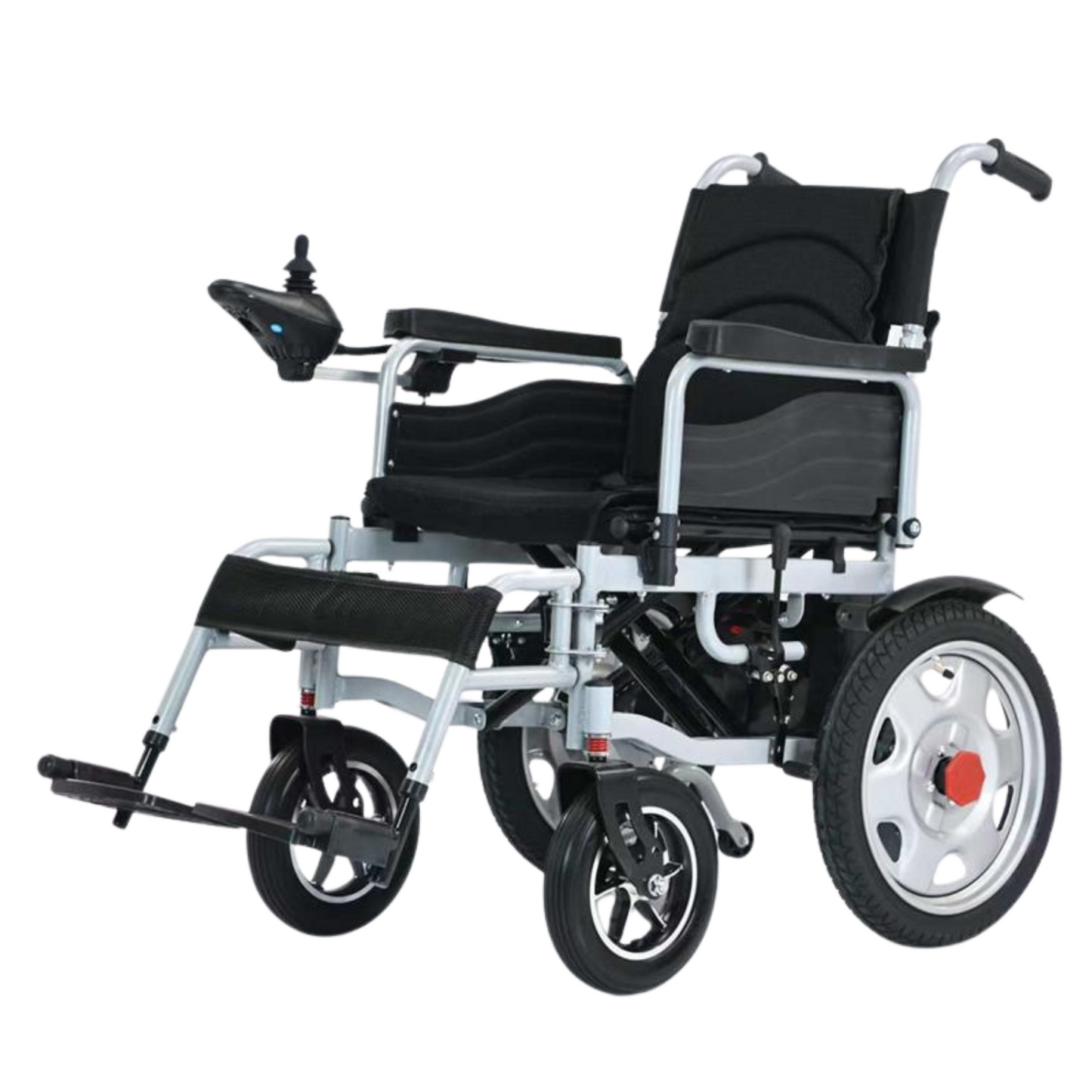 Silla De Ruedas Eléctrica Todo Terreno, Llantas Neumáticas, Dos Motores WS-5000