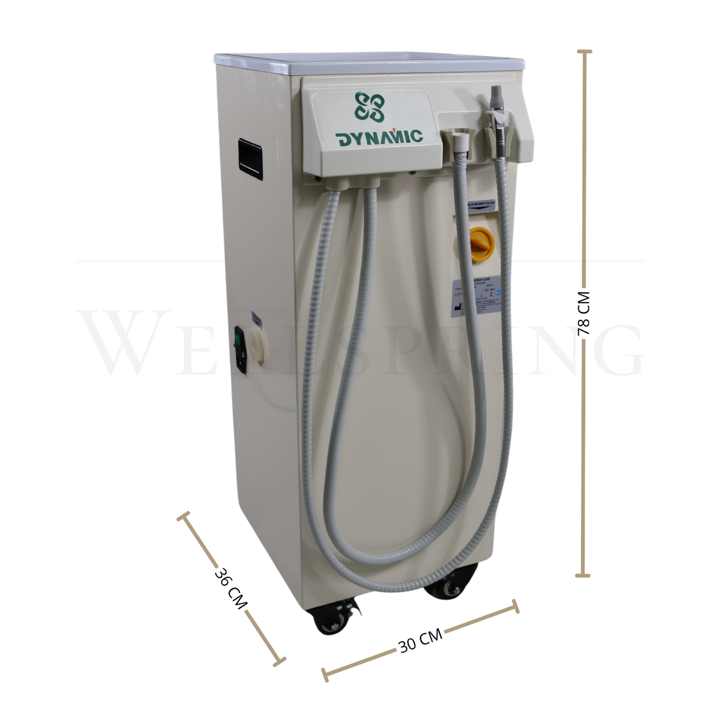 Bomba Movil De Vacio Doble Succion Dynamic Para Unidad Dental