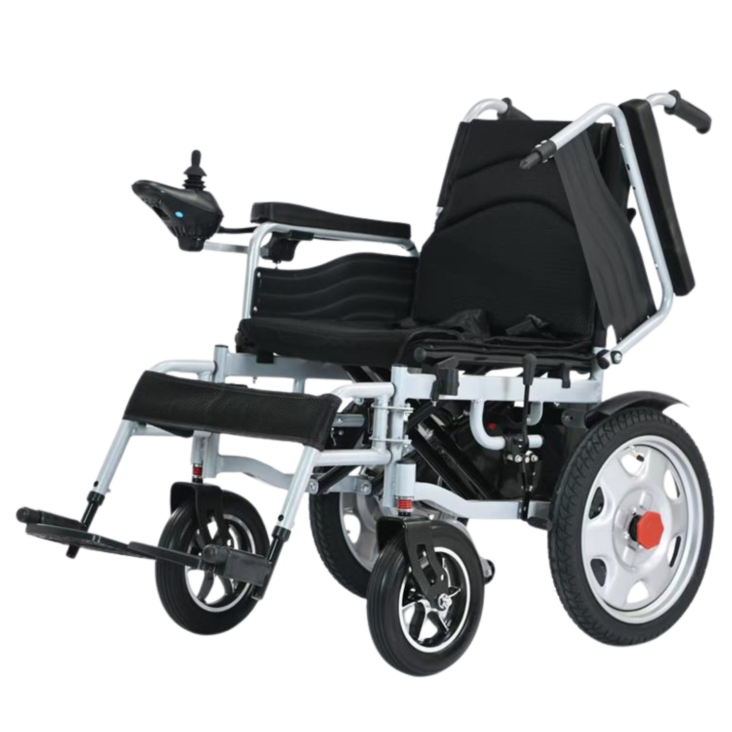 Silla De Ruedas Eléctrica Todo Terreno, Llantas Neumáticas, Dos Motores WS-5000
