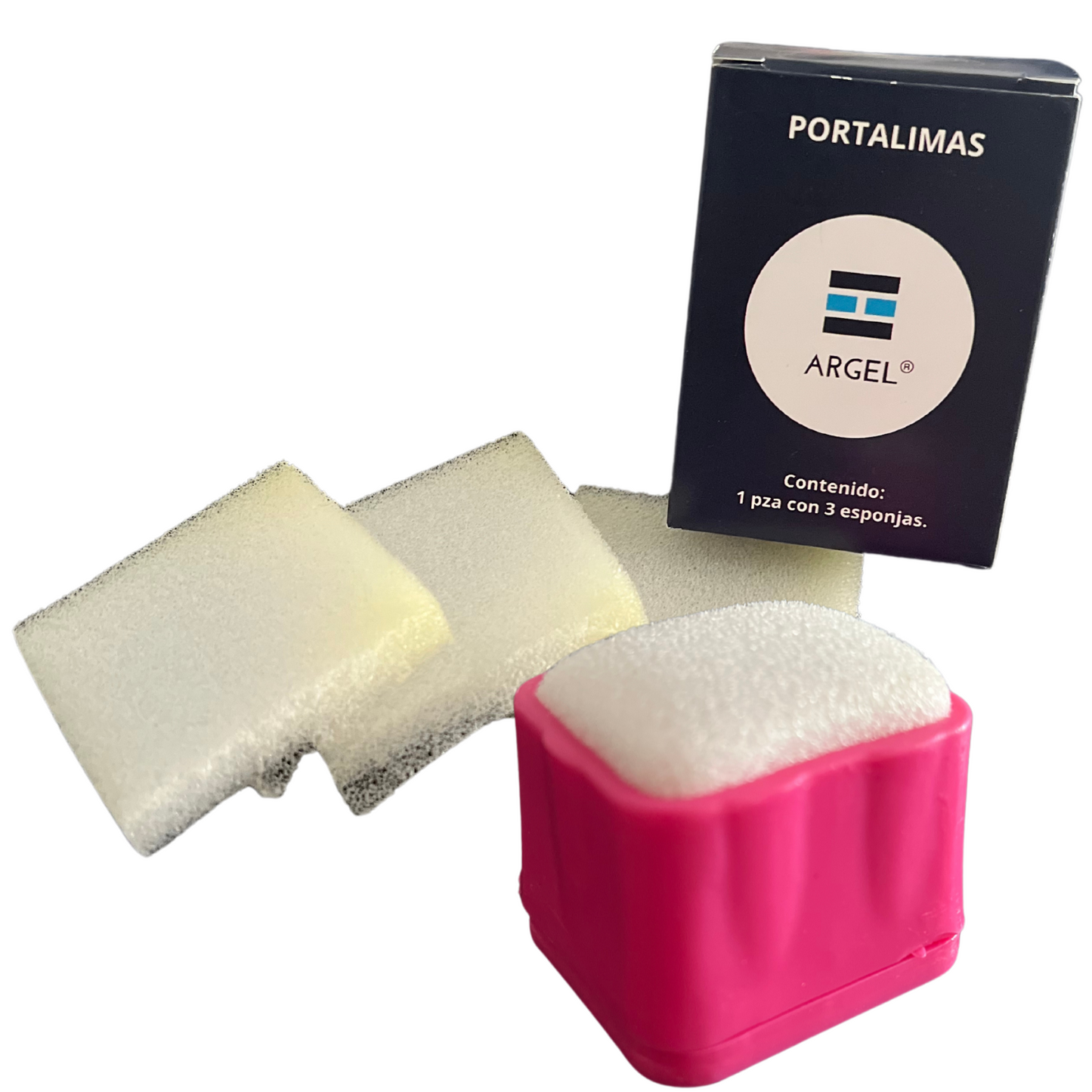 Estuche Para Limas Dentales Con Base De Esponja, Clean Stand/Portalimas Argel