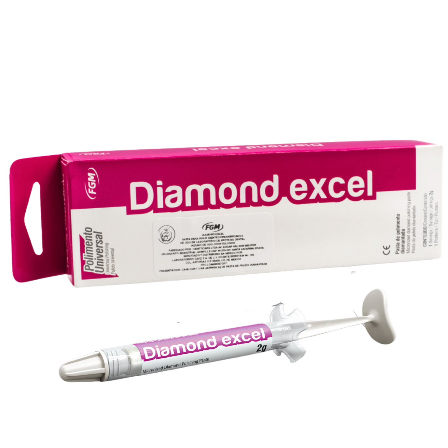 Pasta De Polimento/Pulido Universal Diamond Excel 2g Marca FGM