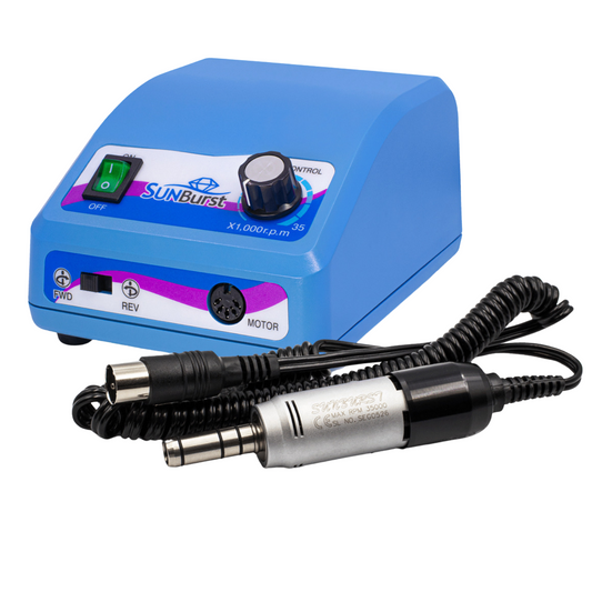 Micromotor Dental Eléctrico Tipo E Baja Velocidad Sunburst