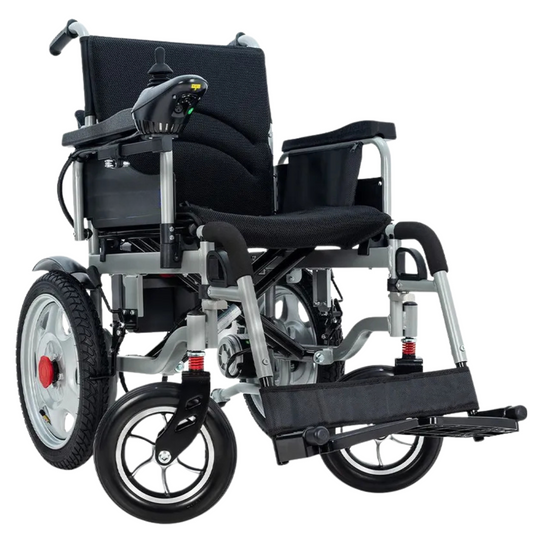 Silla De Ruedas Eléctrica Todo Terreno, Llantas Neumáticas, Dos Motores WS-5000