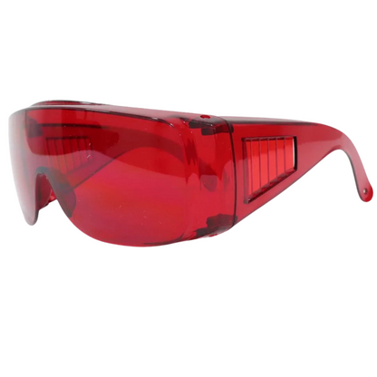 Lentes De Protección Argel Seguridad UV Anti Ralladuras Para Uso Médico/Laboratorio Color Ambar