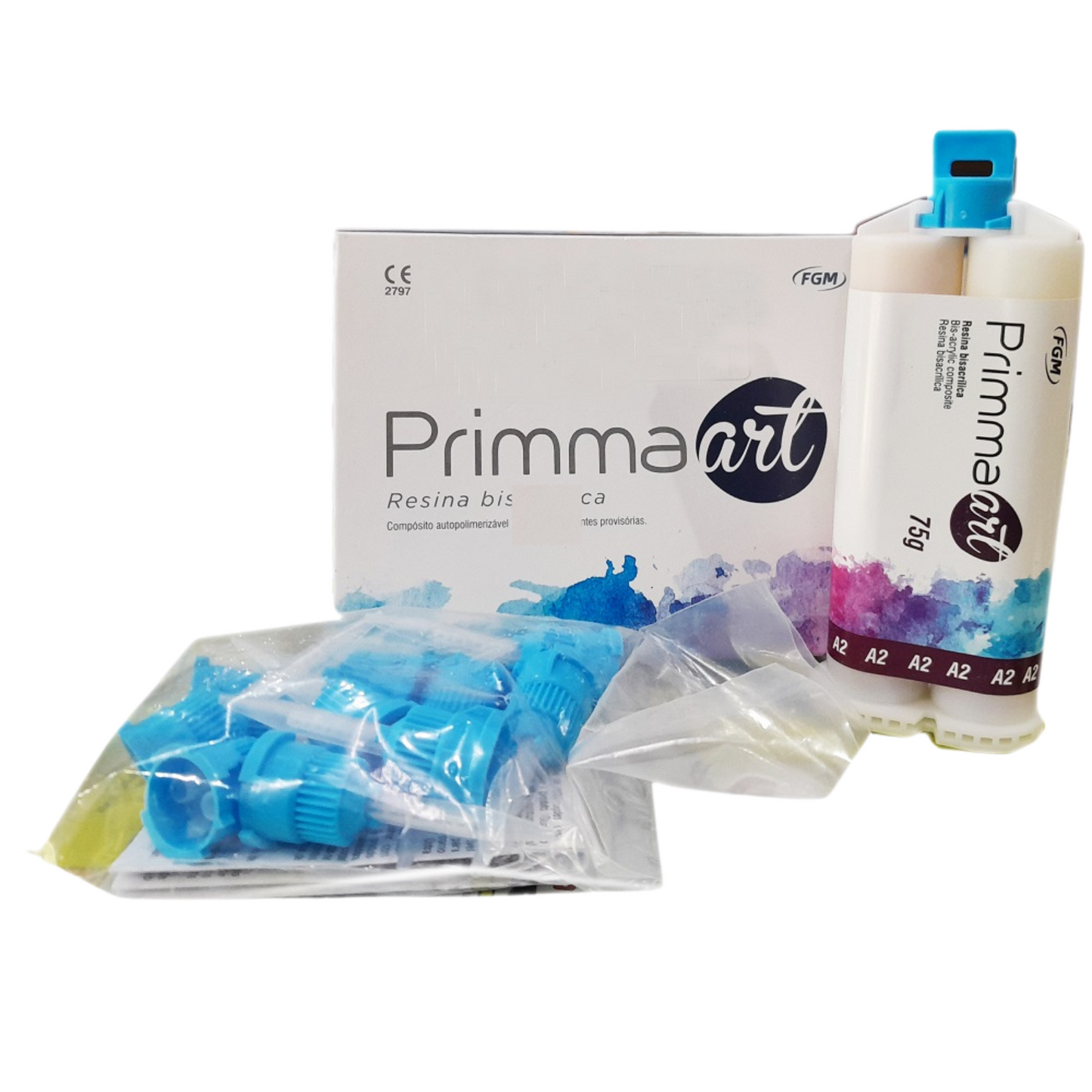 Resina Bisacrilica Primma Art Marca FGM En Cartucho De 75 Gramos