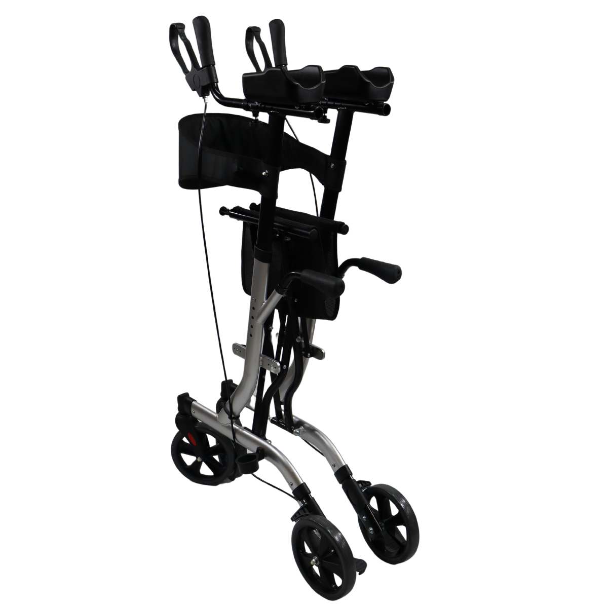 Andadera Vertical Upright Rollator 2 Funciones Aluminio