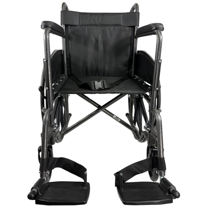 Silla De Ruedas Con Reposapiés Desmontables, Descansa Brazos Fijo, Llantas Solidas WS-2203-SF