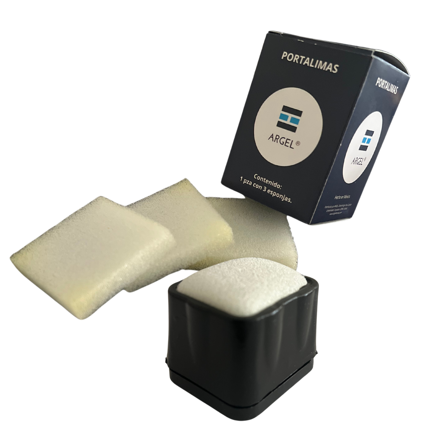 Estuche Para Limas Dentales Con Base De Esponja, Clean Stand/Portalimas Argel