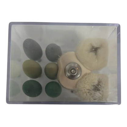 Kit De Pulido Dental Para Acrilico Marca Argel