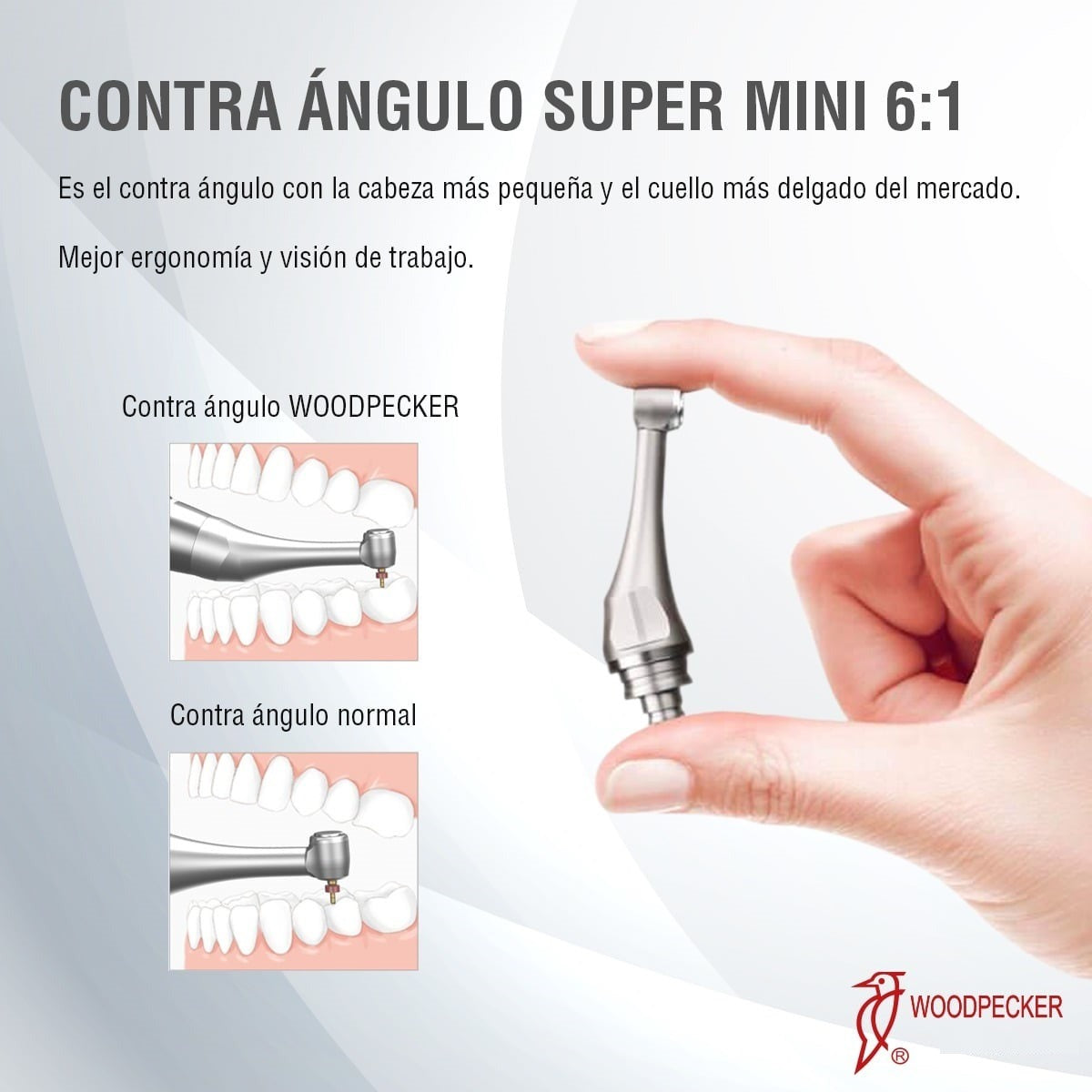 Motor De Endodoncia Inalambrico Woodpecker Motopex Con Localizador de Apice