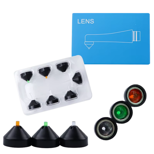7 Lentes Intercambiables Magnéticos Endoguia Para Lámpara de Fotocurado I LED