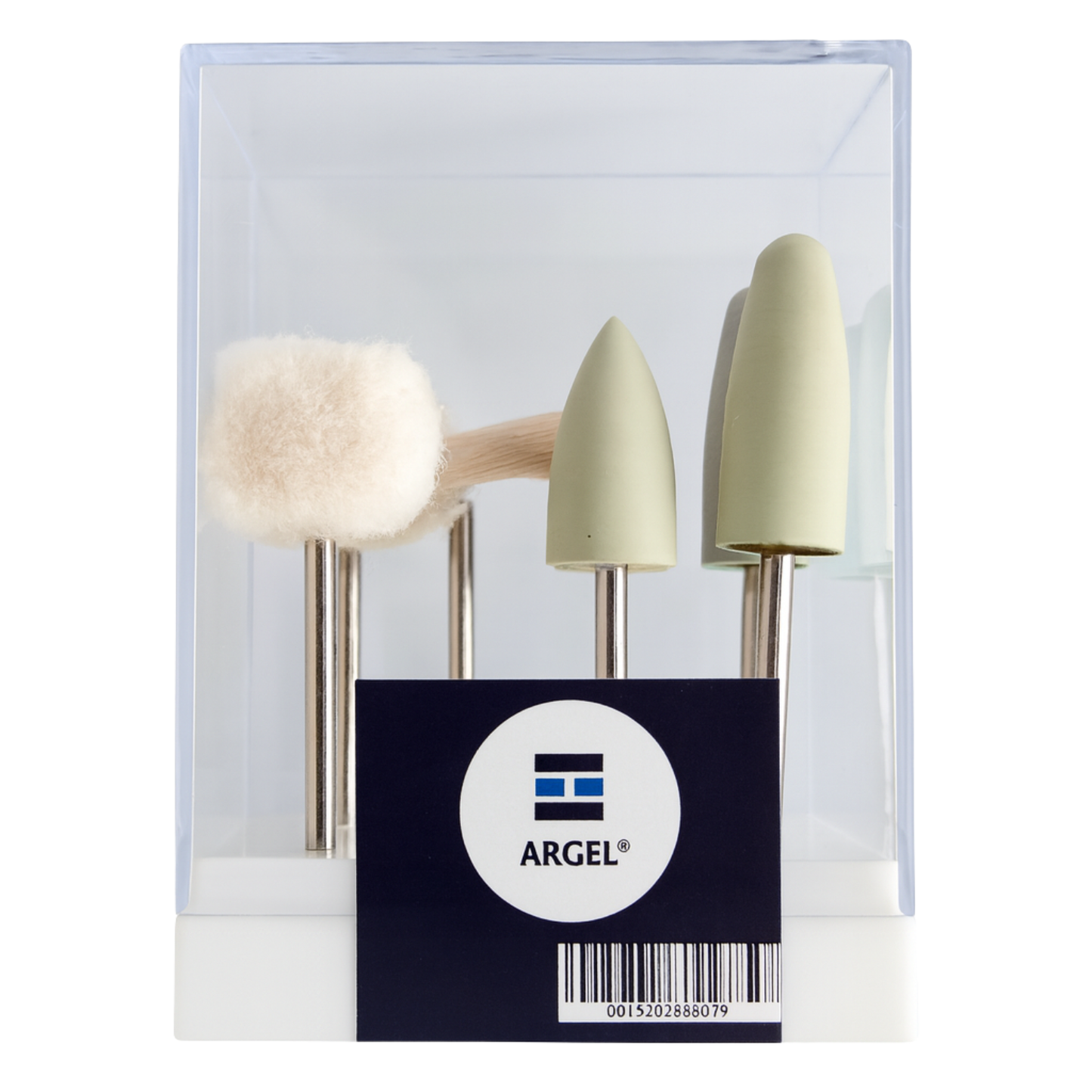 Kit De Pulido Dental Para Acrilico Marca Argel