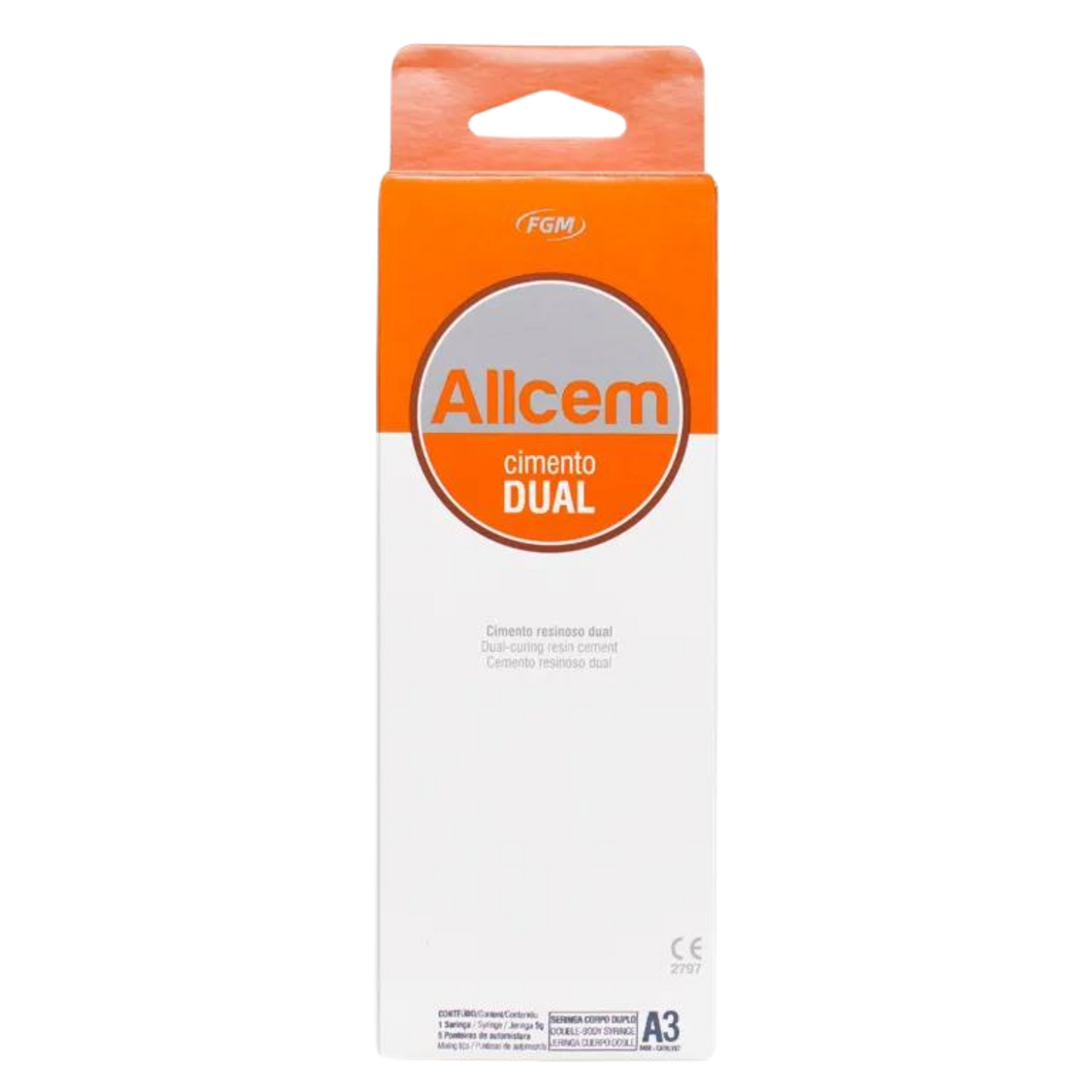 Cemento Resinoso Dental Allcem Dual Marca FGM