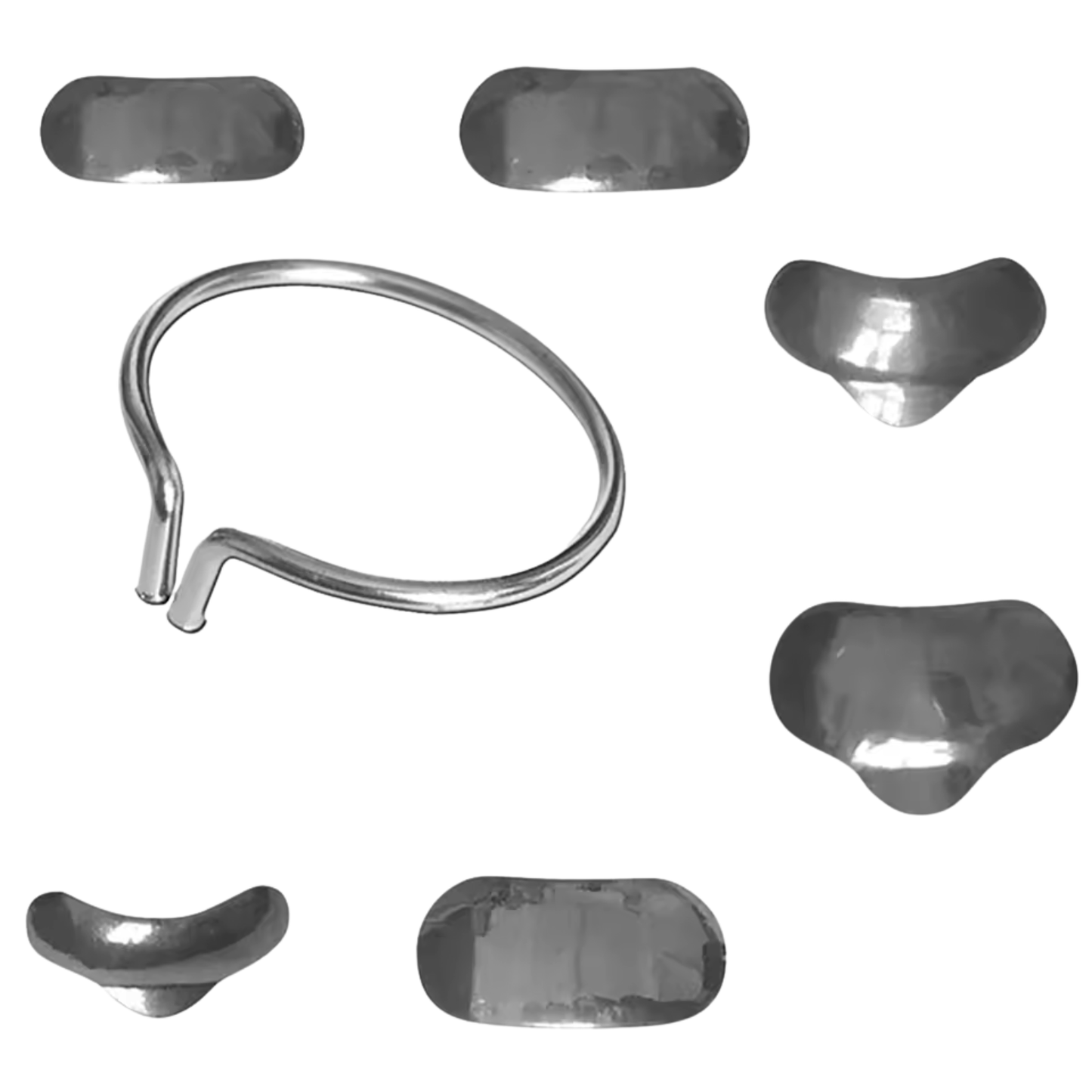 Matrices Dentales Banda Matriz Y Anillos 100 Piezas