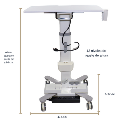 Mesa Carro De Trabajo Para Scanner Dental Intraoral Runyes