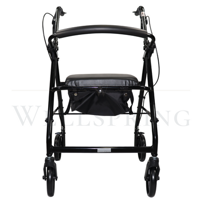 Andadera Rollator de Aluminio Con Asiento Y Canastilla