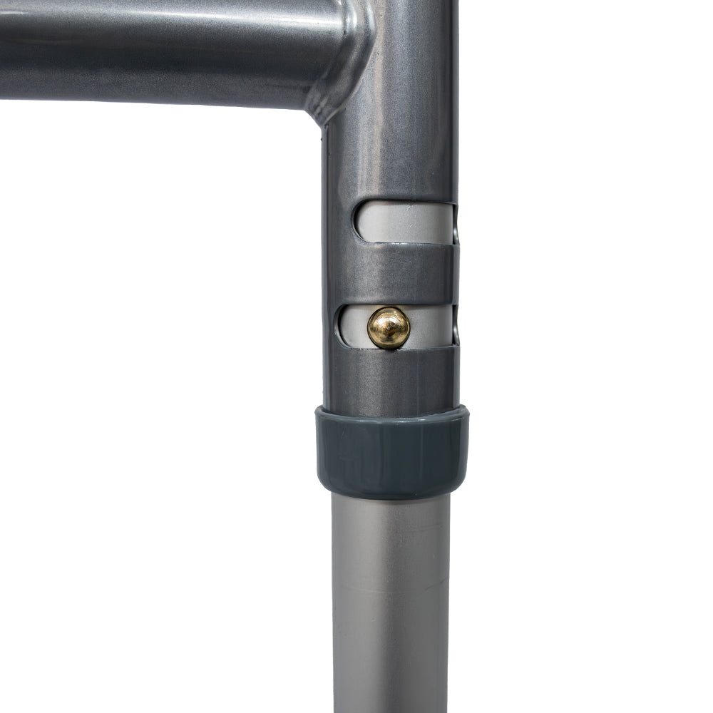 Andadera de Aluminio Plegable Ligera Altura Ajustable Dos Funciones