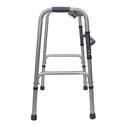Andadera de Aluminio Plegable Ligera Altura Ajustable Dos Funciones