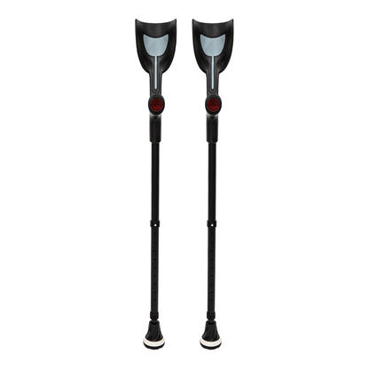 Par De Muletas Canadienses De Aluminio Premium Ajustables