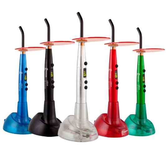 Lampara de fotocurdado metálica LED-H Woodpecker