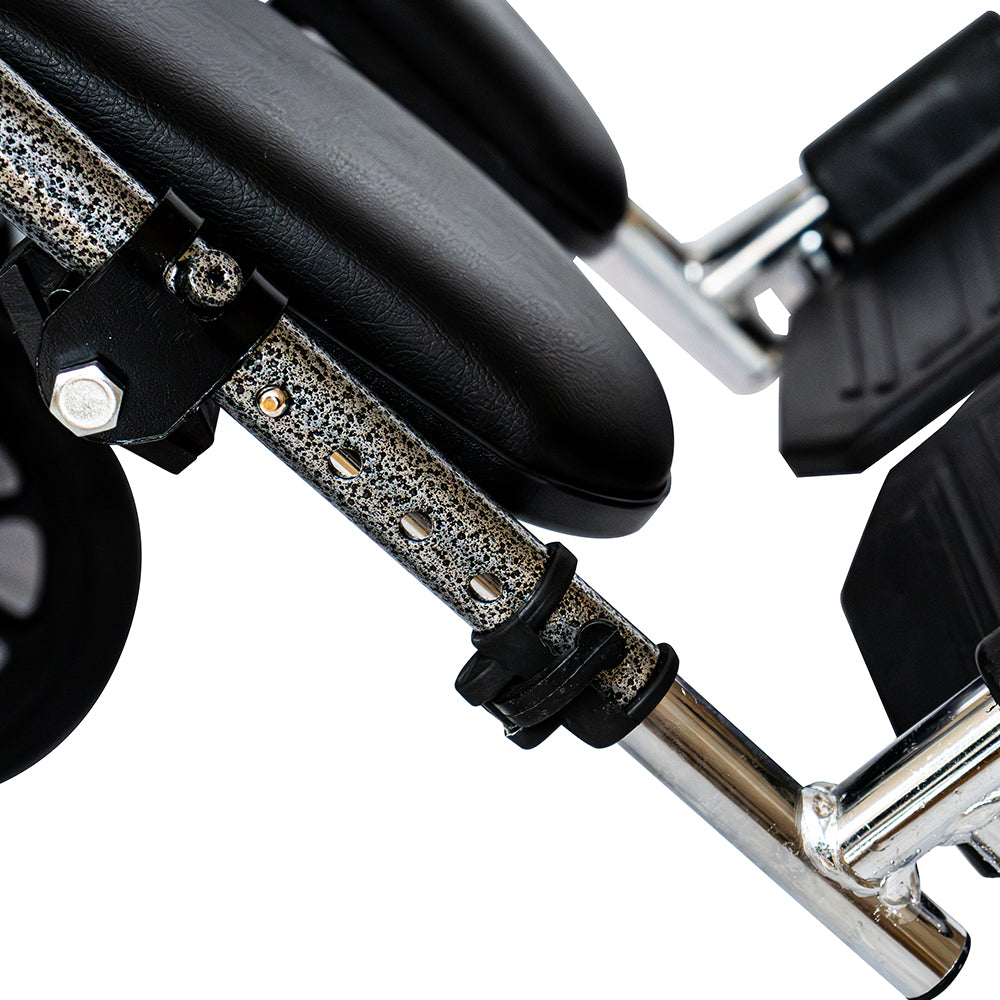 Silla De Ruedas Premium Marca Wellspring Con Eleva Piernas