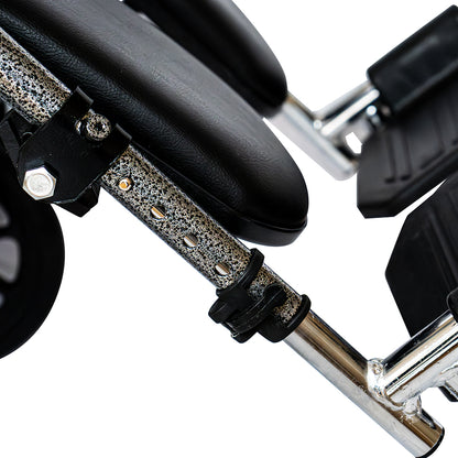 Silla De Ruedas Premium Marca Wellspring Con Eleva Piernas